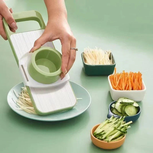 5 in 1 Manual Vegetable Cutter Slicer Multi Functional Kitchen Tool