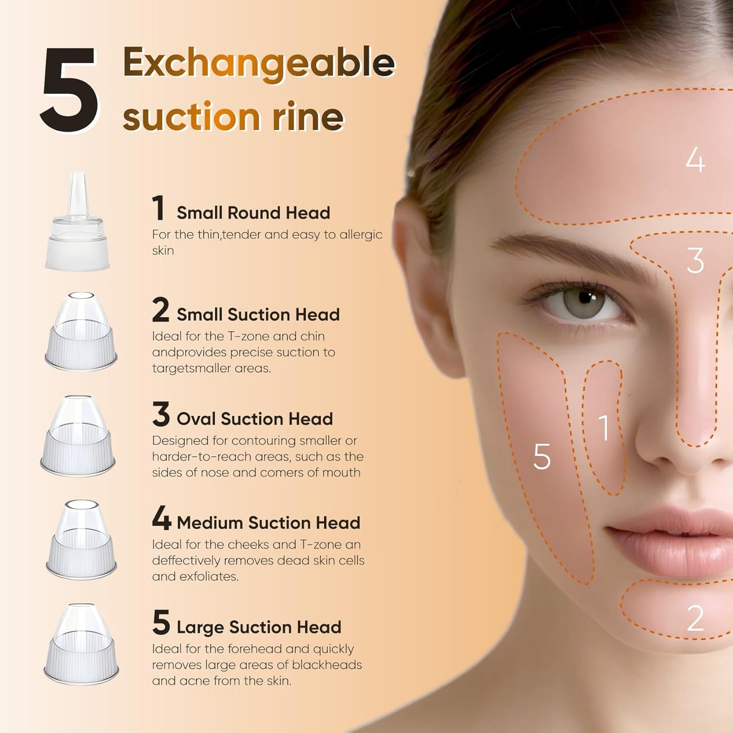 Electric Face Vacuum Blackhead Remover