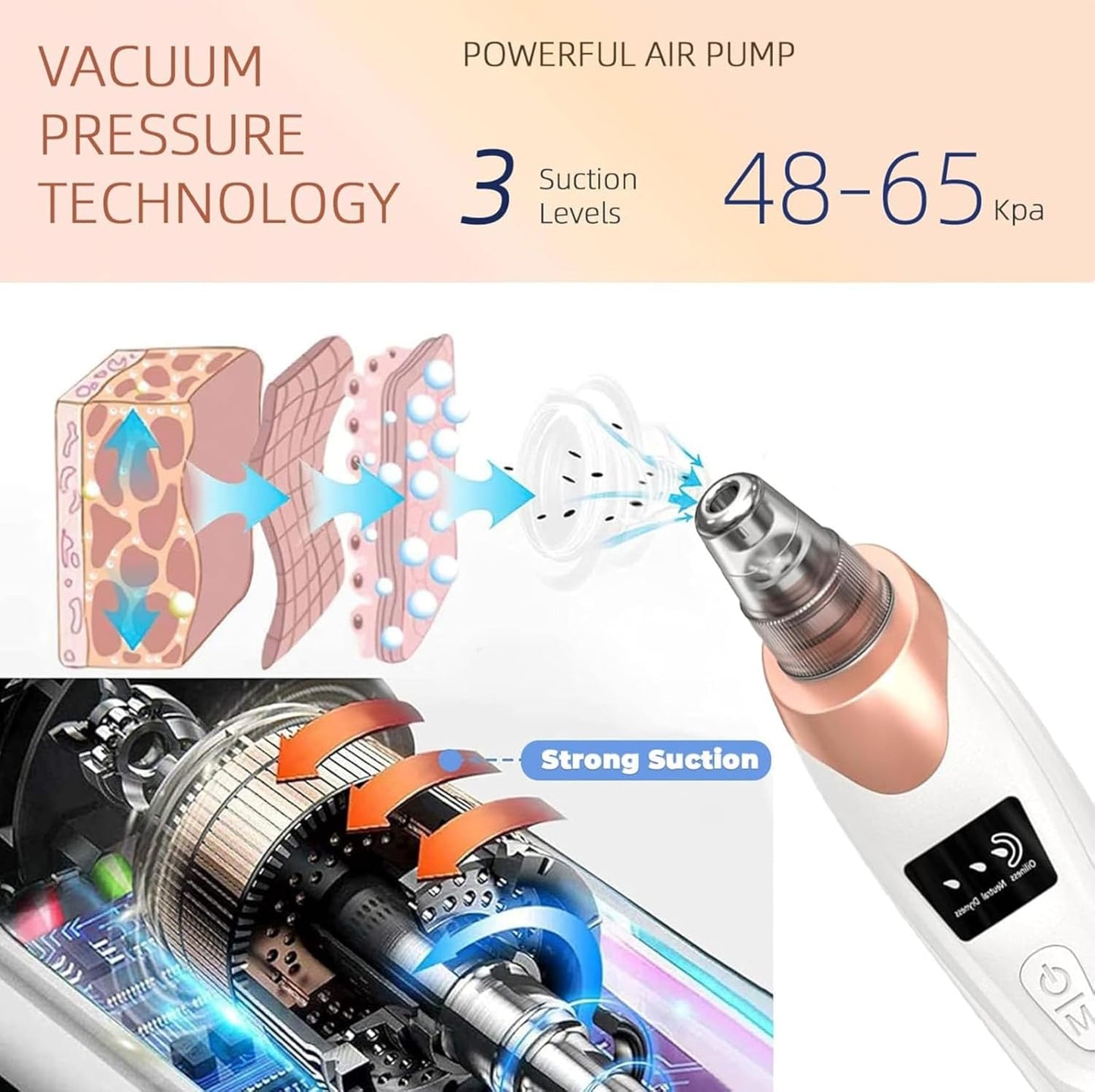 Electric Face Vacuum Blackhead Remover