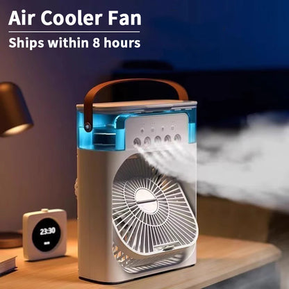 Electric Humidifier Fan – 2-in-1 Hydrating Cooling Station