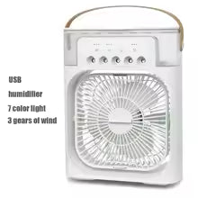 Electric Humidifier Fan – 2-in-1 Hydrating Cooling Station